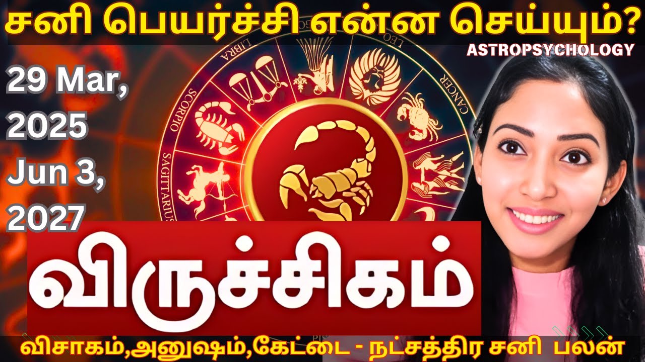 VIRUCHIGAM SANI PEYARCHI 2025 - 2027 NATCHATHIRA PALAN - AstroPsychology