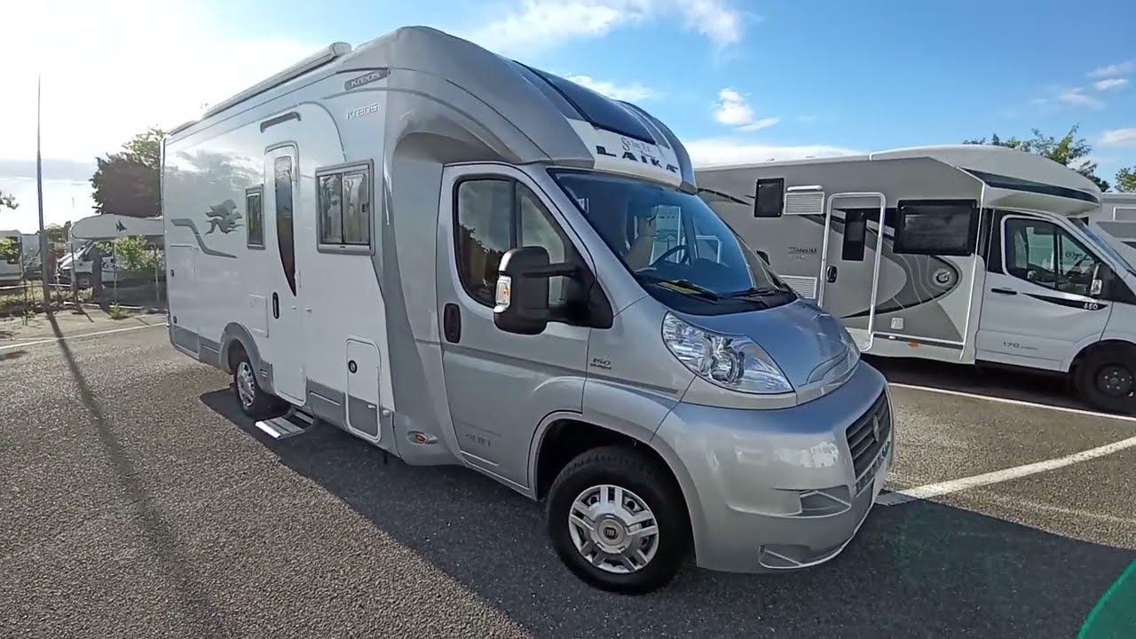 Camper Laika Kreos 4010 garage semintegrale letto basculante