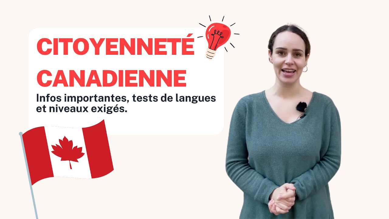 Tests de langues pour la citoyenneté canadienne