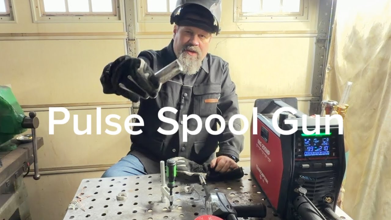 Arccaptain 205MP Aluminum Pulse Spool gun