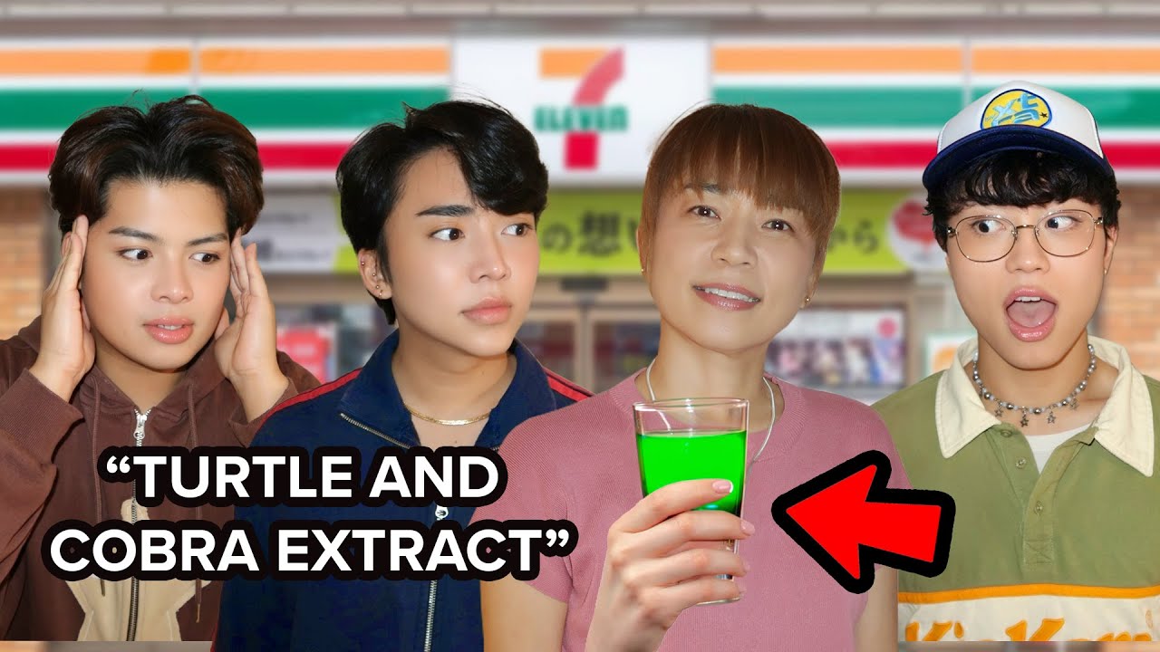 We Tested EVERY Vitamin Drink from Japanese Convenience Store