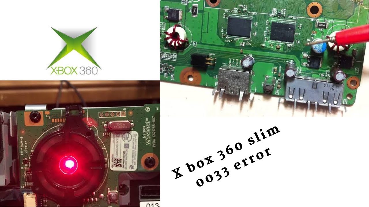 X Box 360 Slim 0033 Error Cod Fix Now Trinity(urdu)