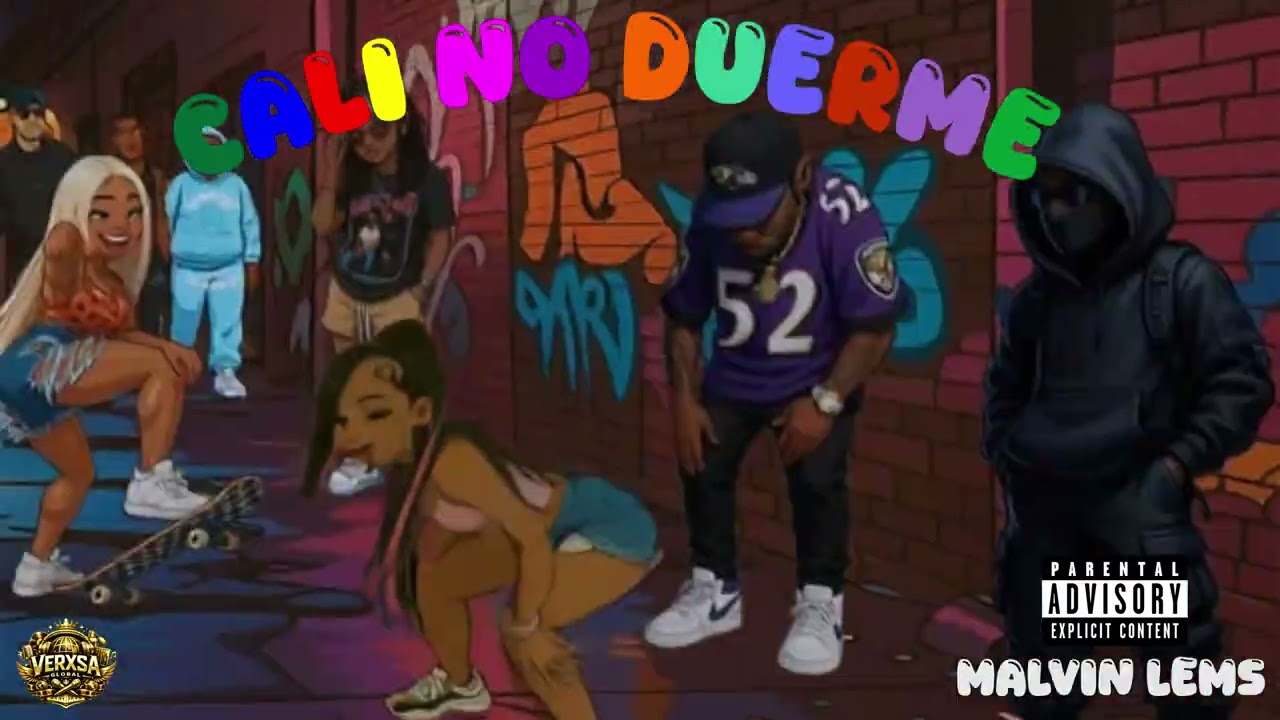 Malvin lems - Cali no duerme ( Visualizer Ai ) Prod Luvicol
