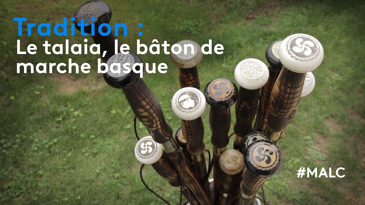 Tradition : le talaia, le bâton de marche basque
