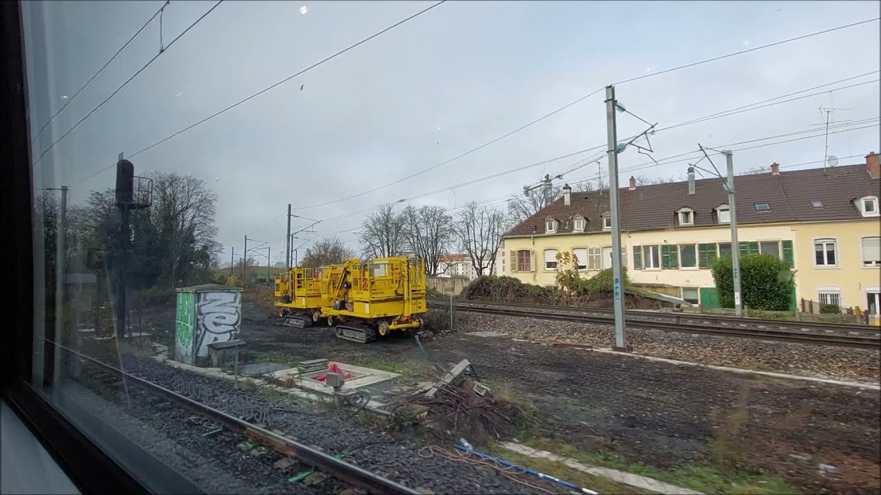 Train trajet de Mulhouse à Belfort