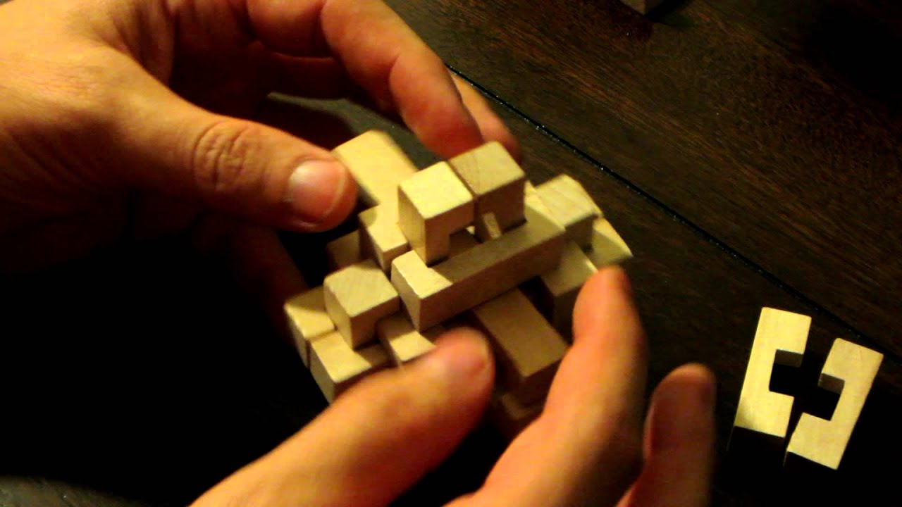 24 Piece Burr Puzzle (Wood)