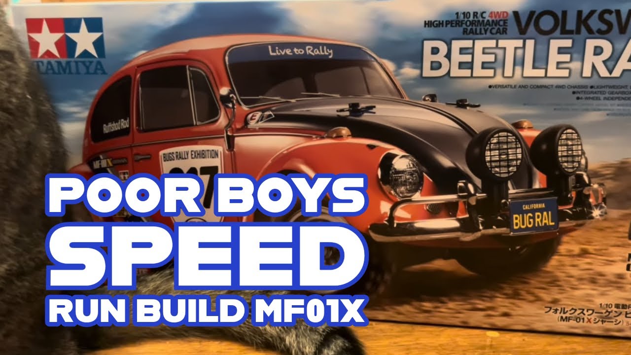 @poorboysrc MF01X Speed Run Build plus CATS!!!!