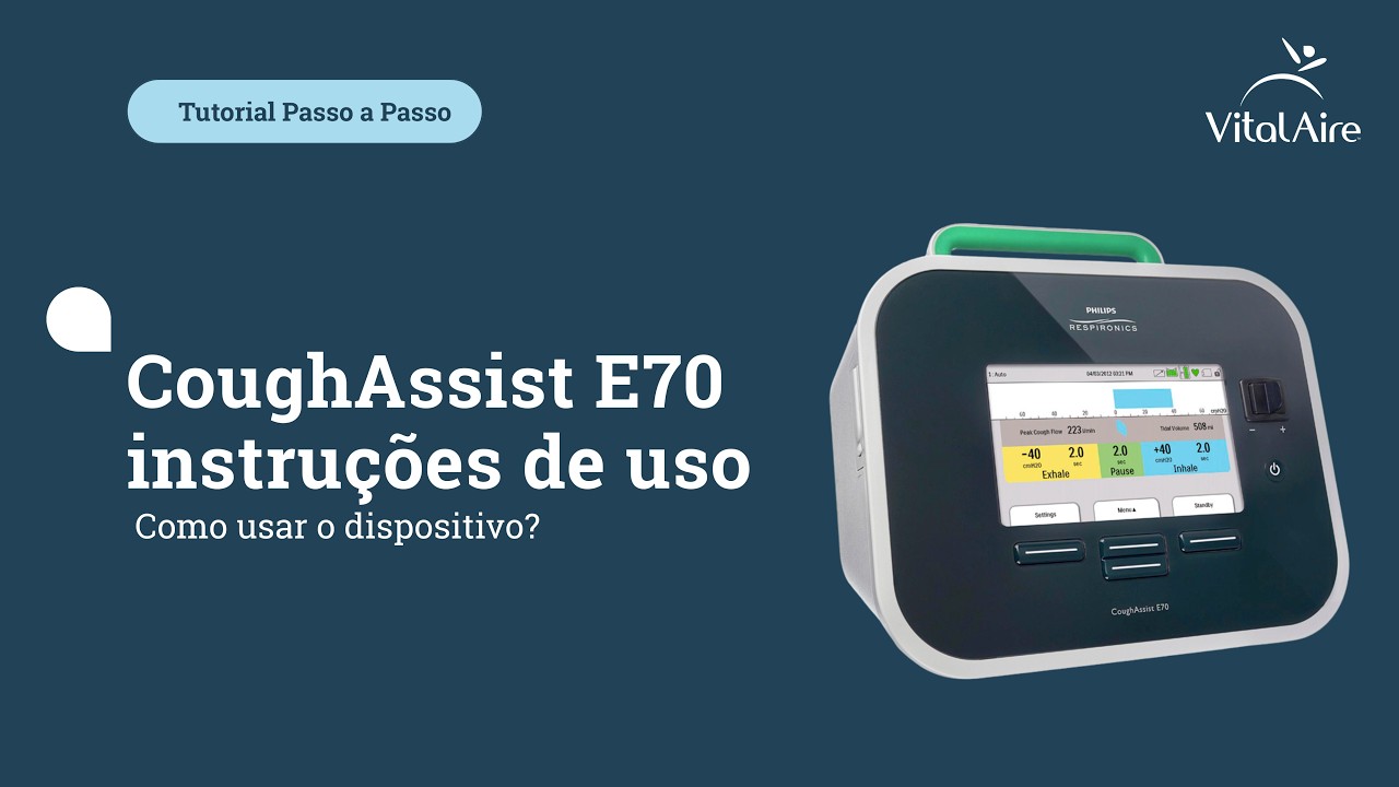 CoughAssist: Instruções de Uso