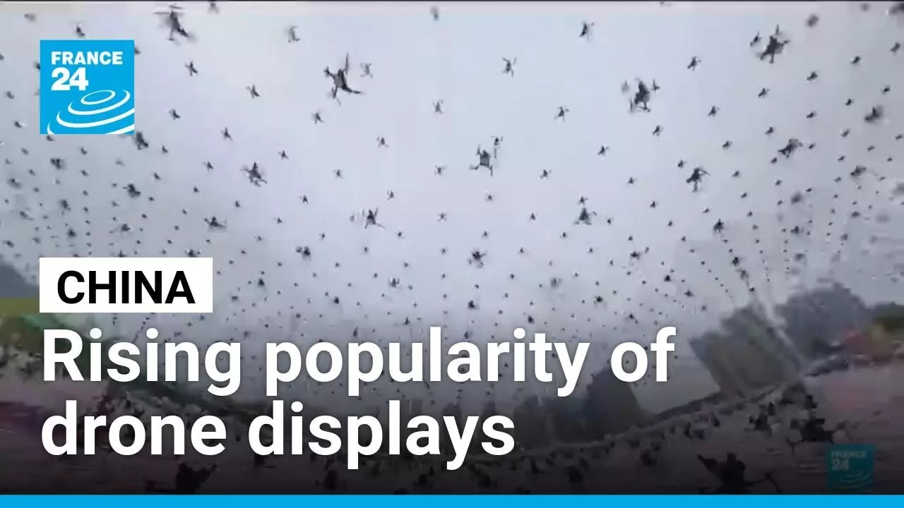 China sees rising popularity of drone displays &bull; FRANCE 24 English