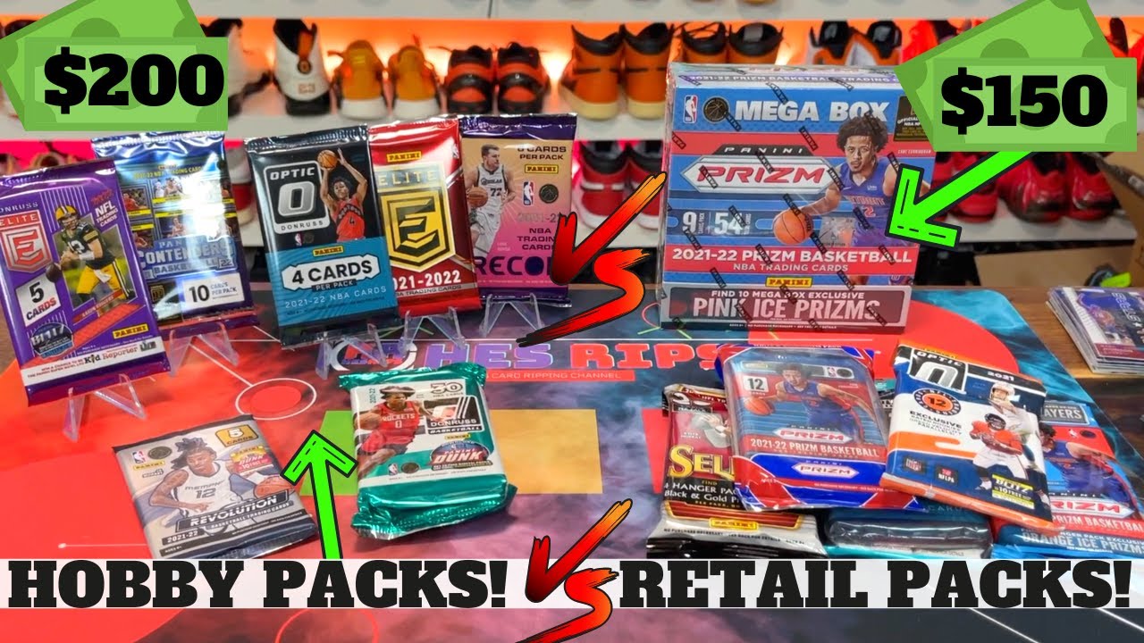$200 Hobby Packs vs $150 Retail Packs! Elite, Recon, Optic Donruss Prizm Select!
