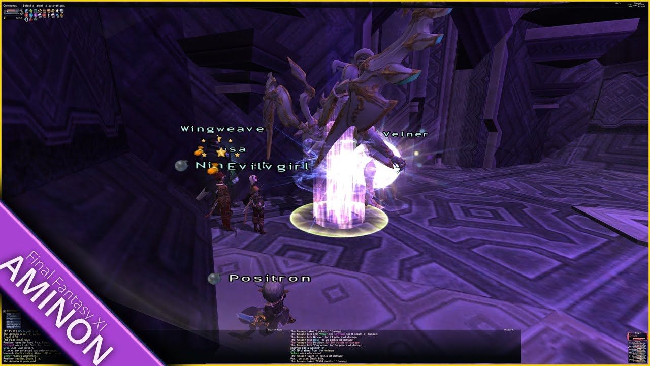 No Prime Dagger - Aminon + Full Clear Sortie | Final Fantasy XI