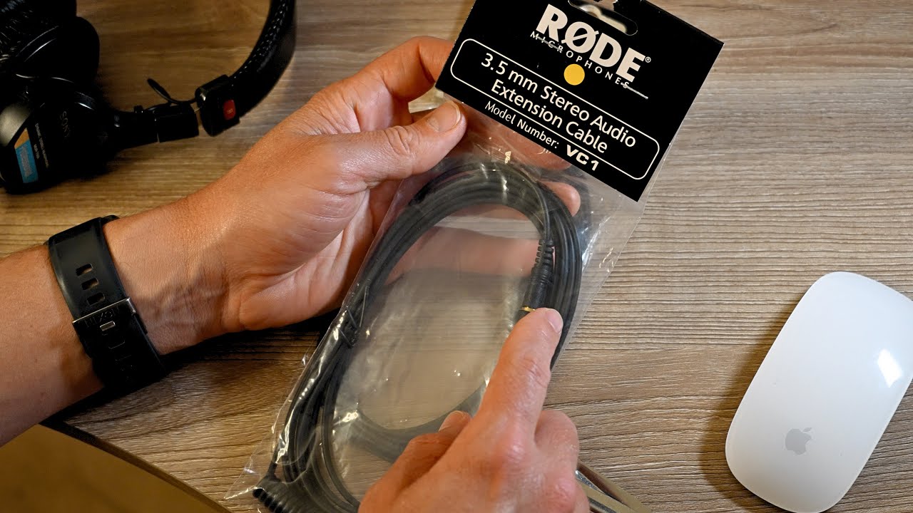 Rode SC8 and @rodemic VC1 Cables Unboxing | First Impressions - for TRS Microphones w/ 3.5mm Jacks