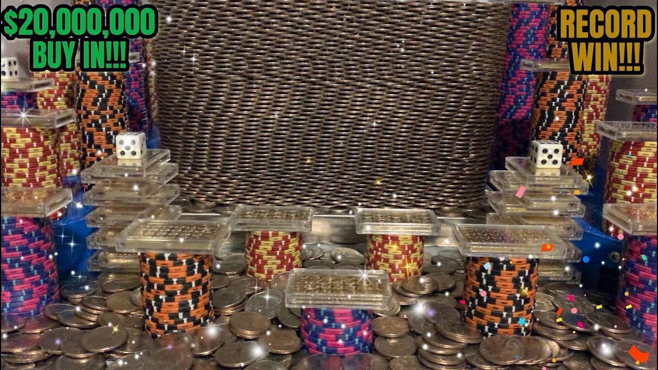 🟤(𝑴𝑼𝑺𝑻 𝑺𝑬𝑬) 600 QUARTER CHALLENGE, $20,000,000 BUY IN! HIGH RISK COIN PUSHER! (MEGA JACKPOT)