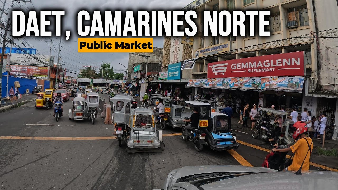 DAET, CAMARINES NORTE | Public Market | J&F Mall