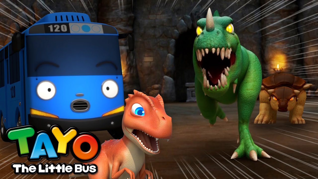 Achte auf Dinosaurier! | Tayos Abenteuer bei den Dinos | Cartoon für Kinder | Tayo der Kleine Bus