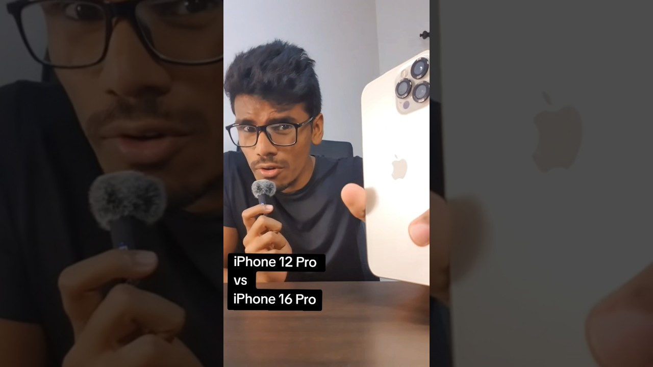 #iphone 12 Pro vs 16 Pro | Sinhala reviews #apple