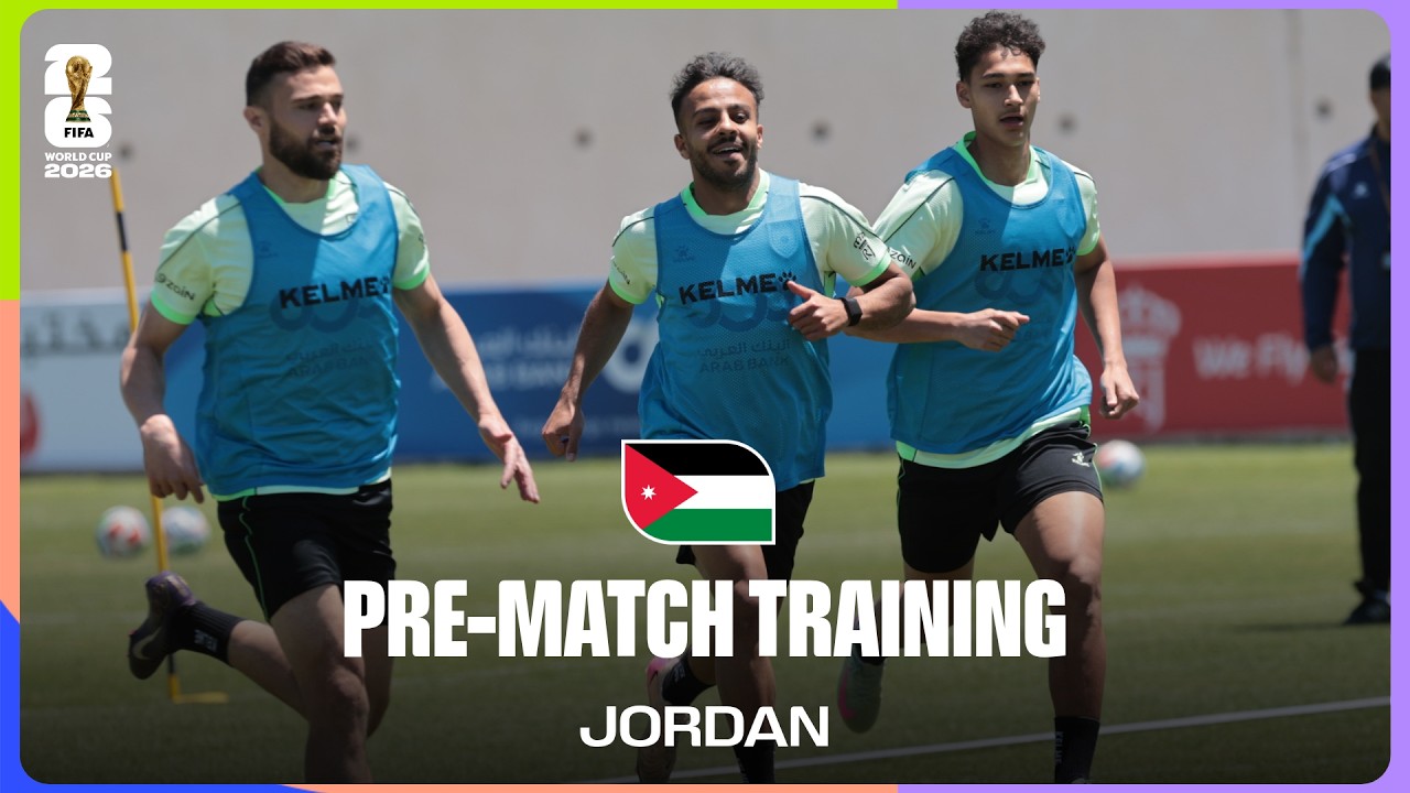 Jordan Train Before Argentina | FIFA World Cup 2026&trade;