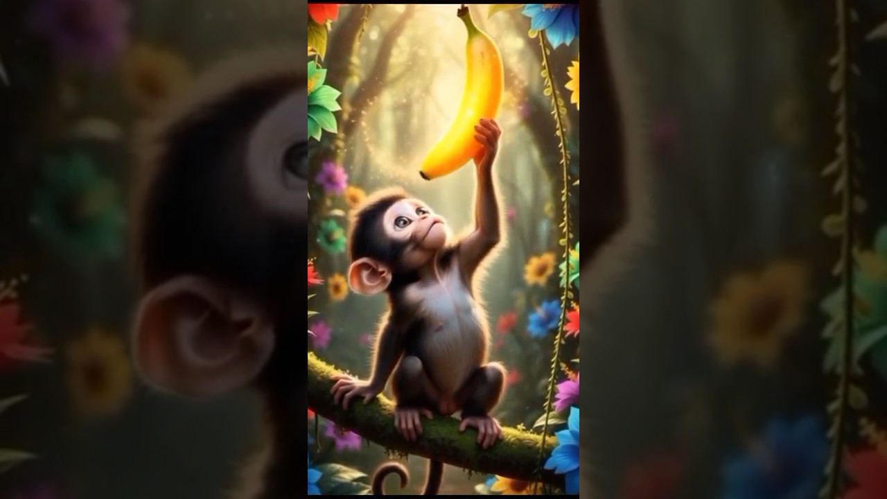 Magic Banana Makes Monkey Go Crazy! 🍌 