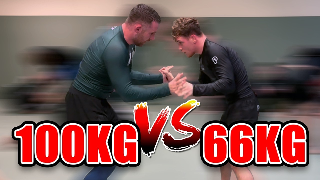 66kg vs 100kg BJJ Round Ft. ADCC Vet Owen Jones!