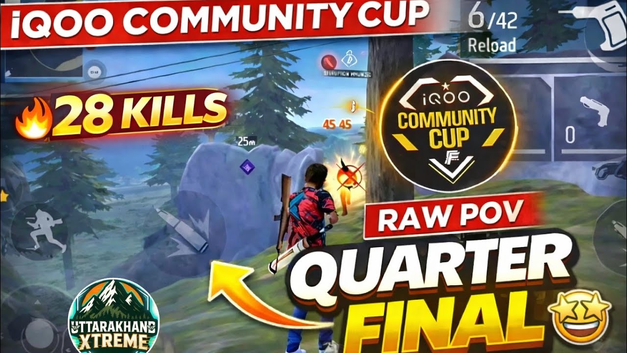 [RAW VIDEO] IQOO COMMUNITY CUP 🏆 |INDIVIDUAL 14 KILLS 🥶 | ASSAULTER 📈 TOURNAMENT POV FREE FIRE MAX🇮🇳