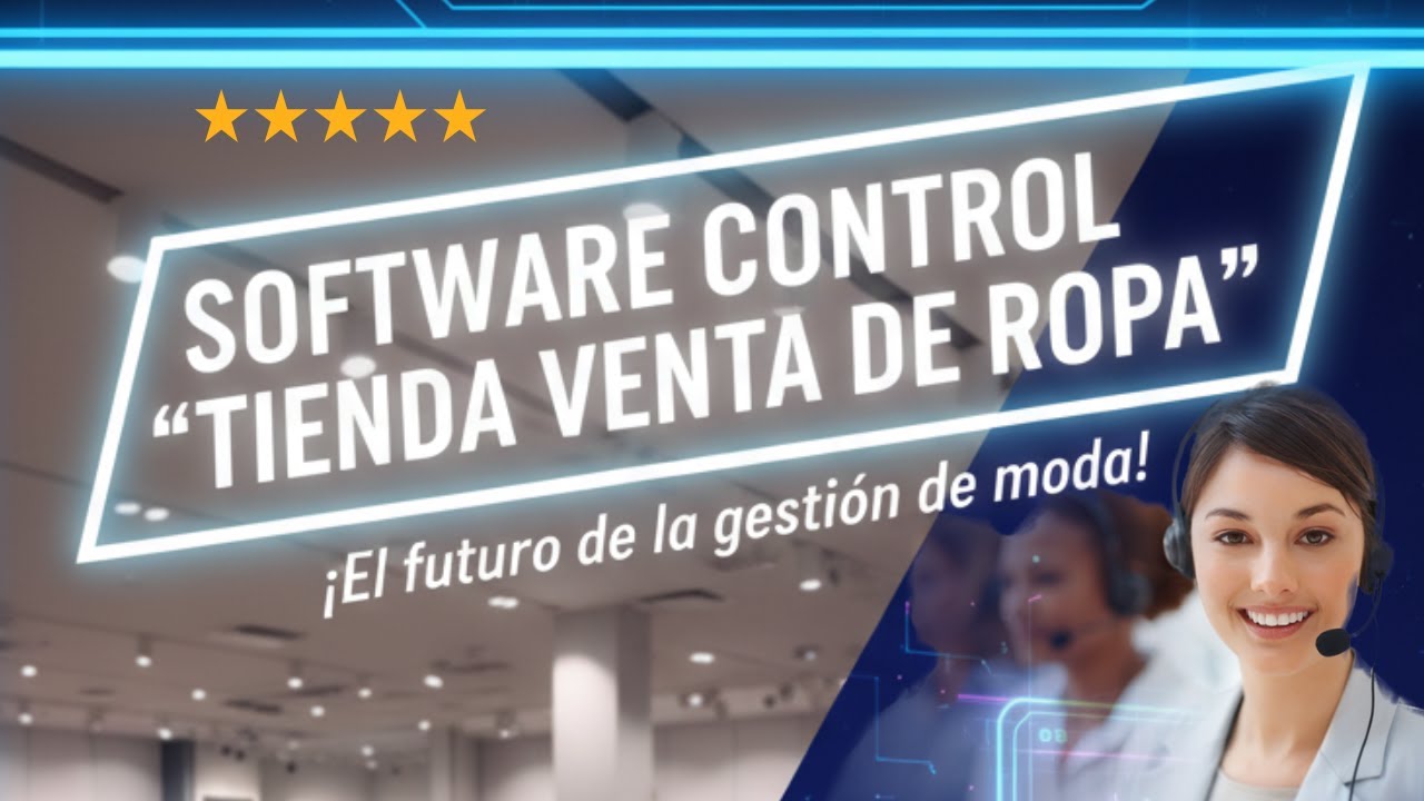 Software Control Moderno para Tiendas Venta de Ropa 2026