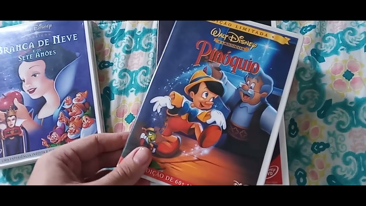 Minhas Edições mais antigas e raras de dvds da Disney #disney #dvd #filmes