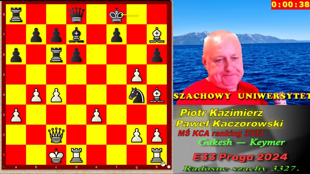 Szachy. Praga 2024 (1). E33. RS.3327.
