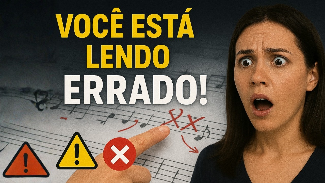 Os 10 erros mais comuns que você pode estar cometendo ao ler uma partitura [Como Evitar Eles]