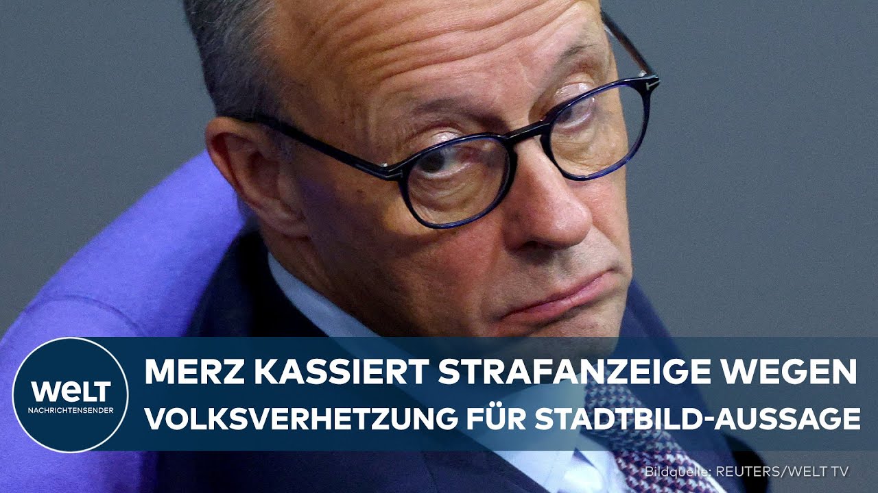 STADTBILD-AUSSAGE: Strafanzeige wegen Volksverhetzung f&uuml;r Friedrich Merz!