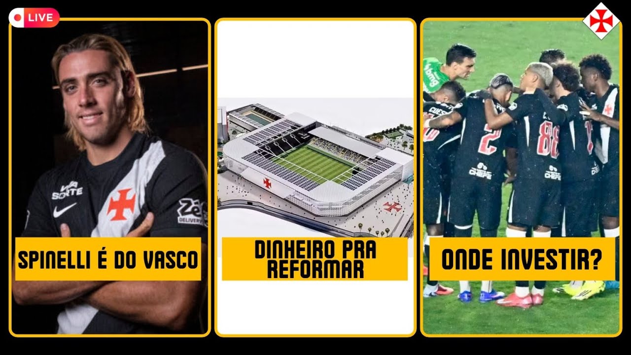 SPINELLI É DO VASCO, DINHEIRO PRA SÃO JANUÁRIO E ONDE INVESTIR AGORA? 💢
