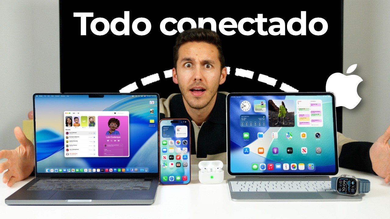 20 COSAS INCREÍBLES que puedes hacer con el ECOSISTEMA APPLE (iPhone, iPad, Mac, AirPods...)