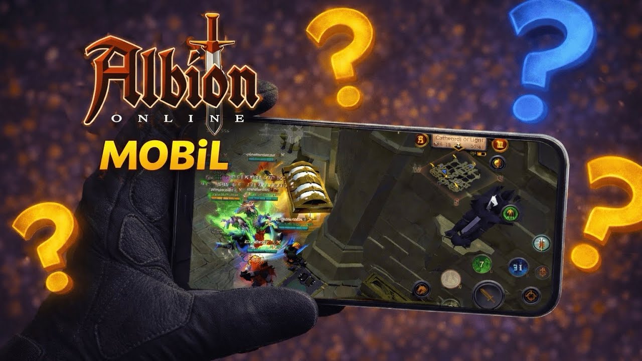 🔥 PC Değil, TELEFON | Albion Online 🔥