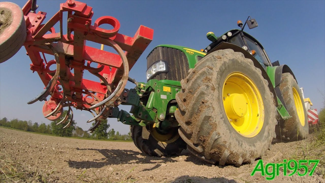 PÖTTINGER TERRASEM R3 ARTIS PLUS - JD 6930 Pr. - RICE SEEDING 2015