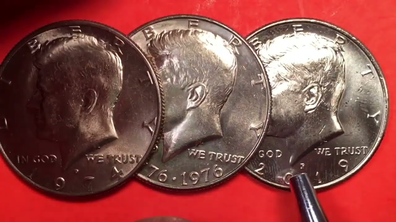 1975 Kennedy Half Dollars - DC Minutes United States Coins