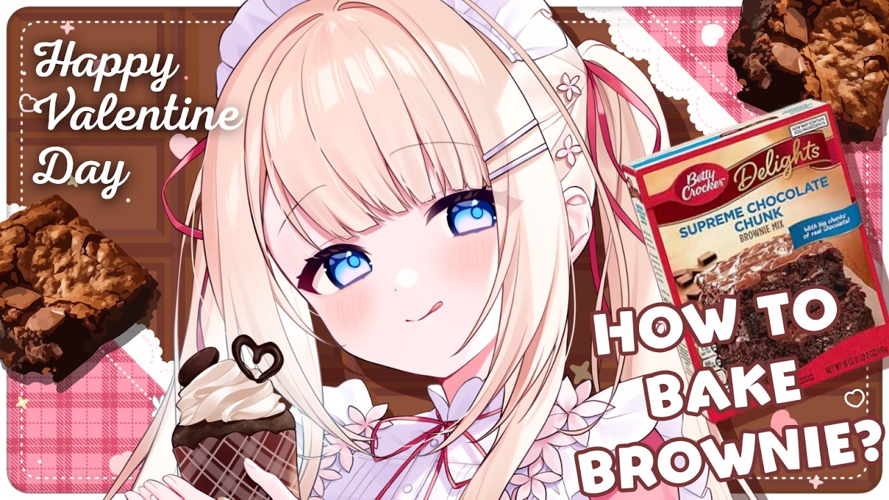 Hand Cam Cooking ┊ How to bake brownie? Happy valentine day!  #peostream