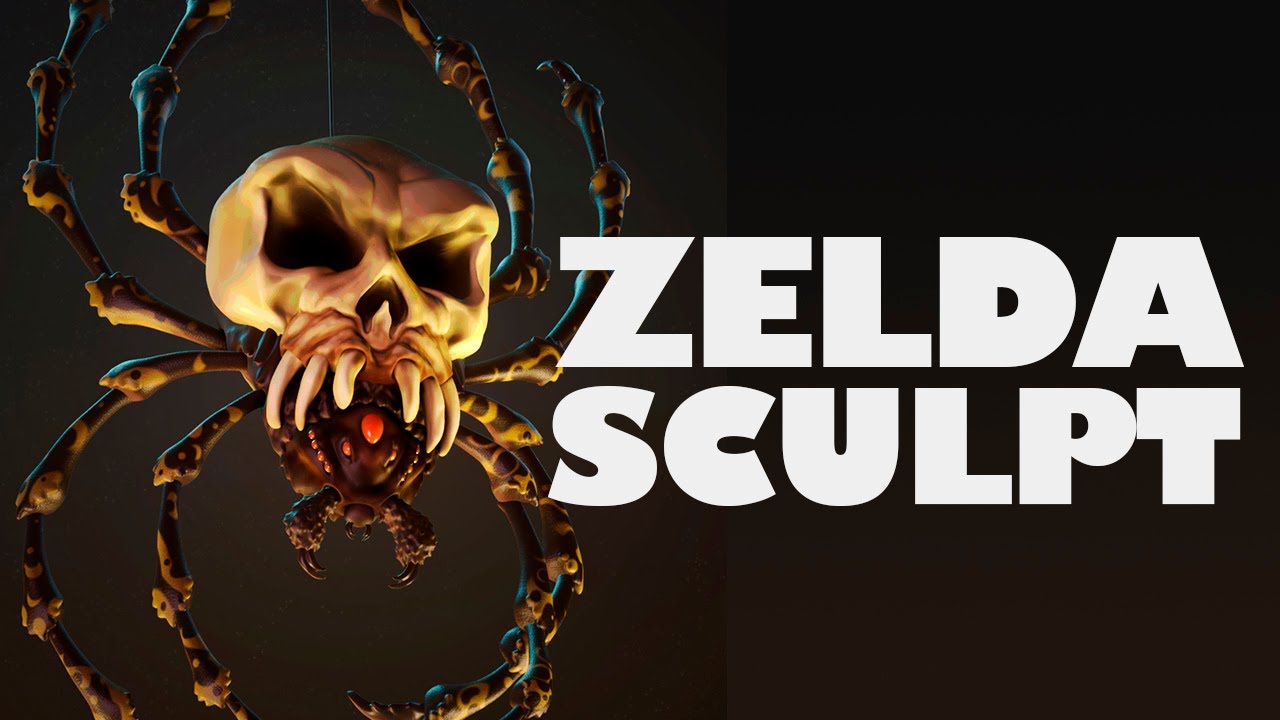 skulltula - Blender 2.9 Speedsculpt