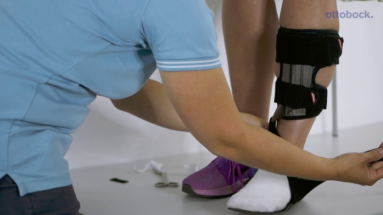 WalkOn Reaction - Fitting the supination strap