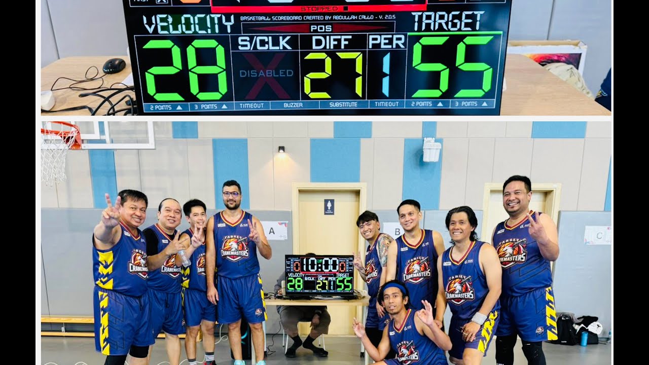 ALEC DXB Basketball Tournament 2026 - Target Engineering AUH Team