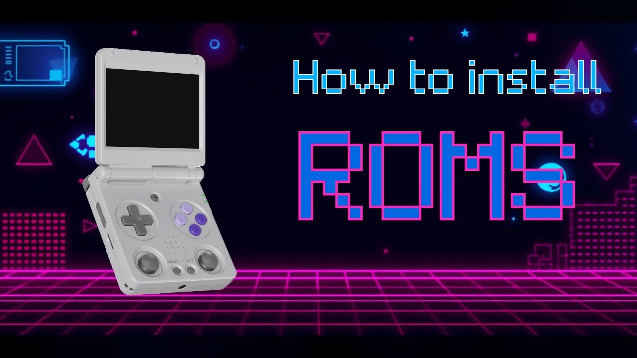 How to Install ROMs on the Anbernic RG34XXSP