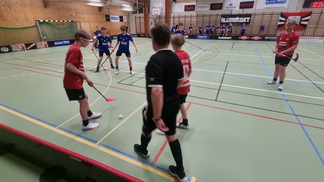 Seriefinal pojkar röd div1 period 3 Midas spelarutveckling röd vs Hagunda p08