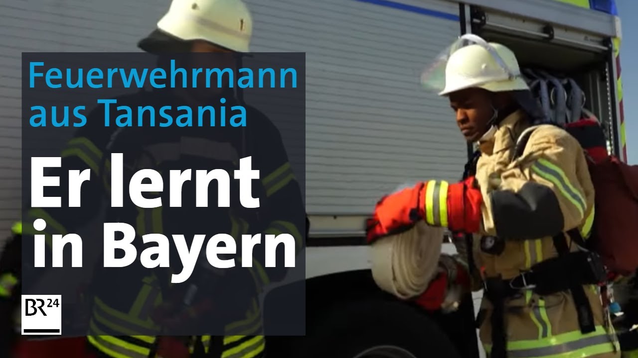 Feuerwehrmann aus Tansania zum 