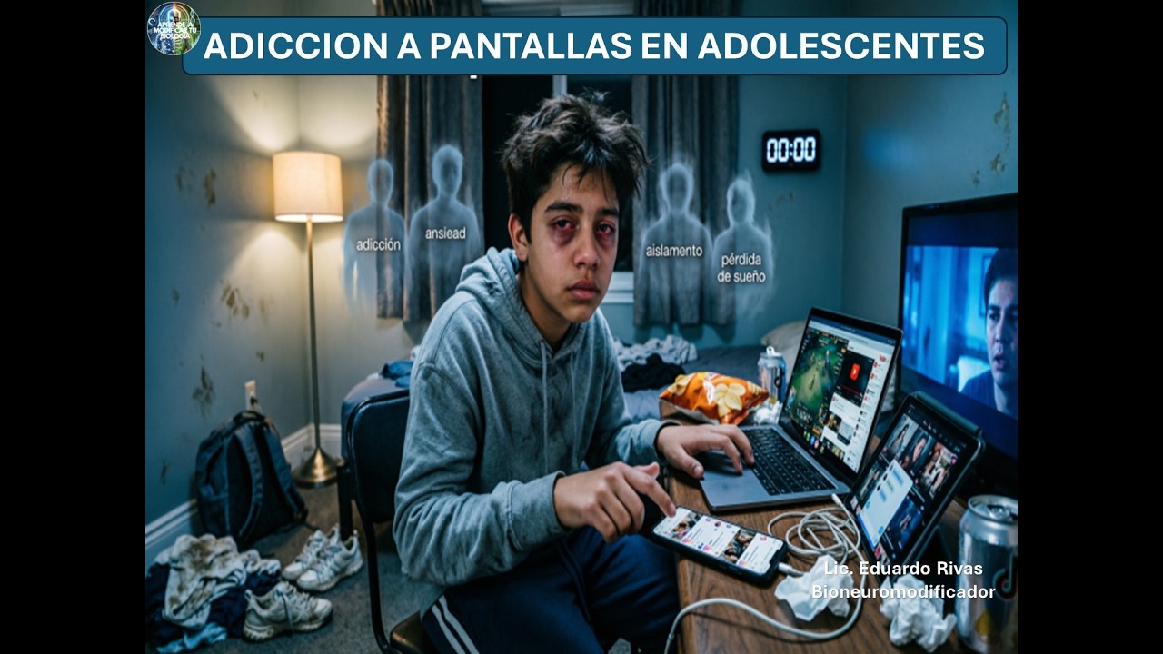 ADICCION A PANTALLAS EN ADOLESCENTES