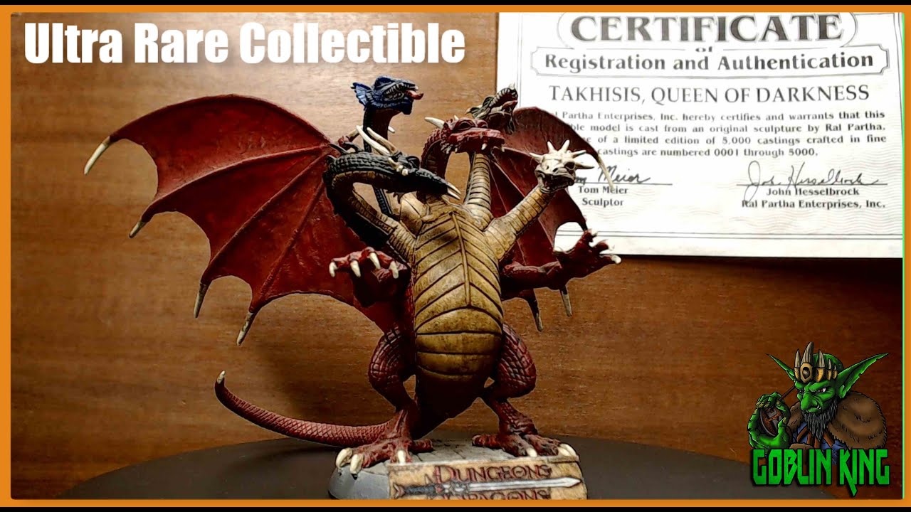 Ral Partha, Takhisis, Queen of Darkness, Limited Edition, D&D