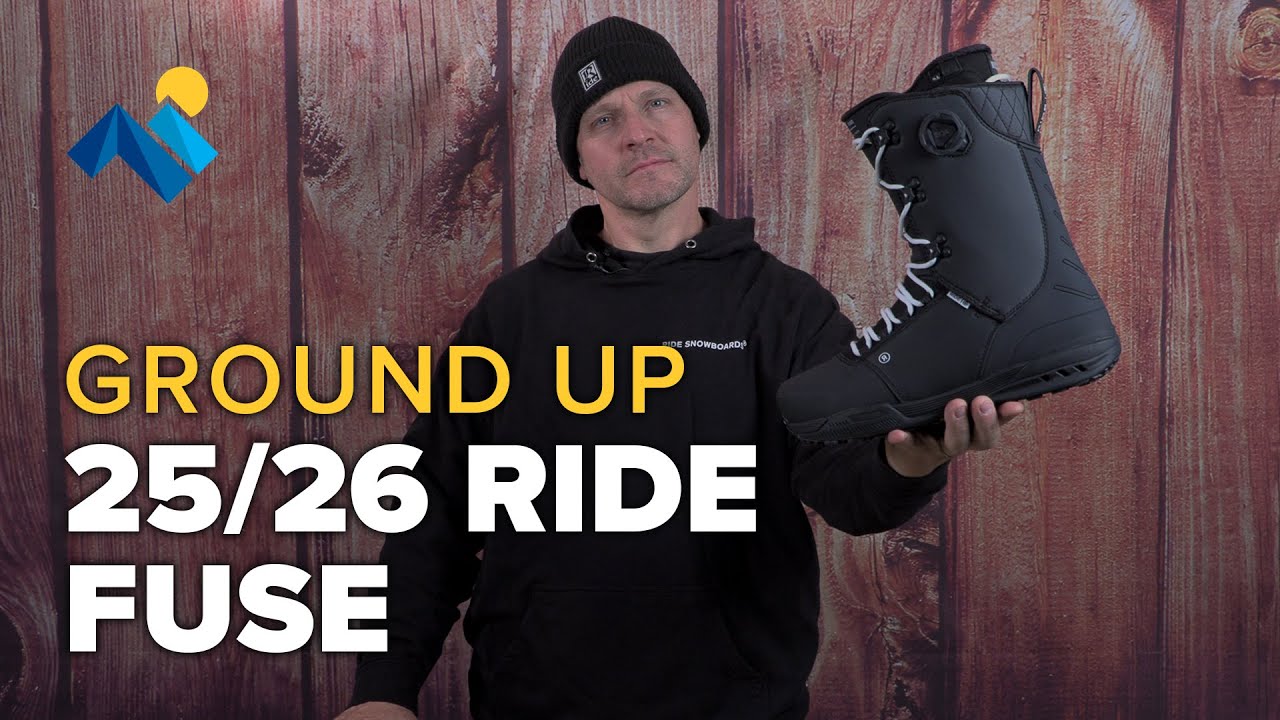 From The Ground Up: 25/26 Ride Fuse Snowboard Boots