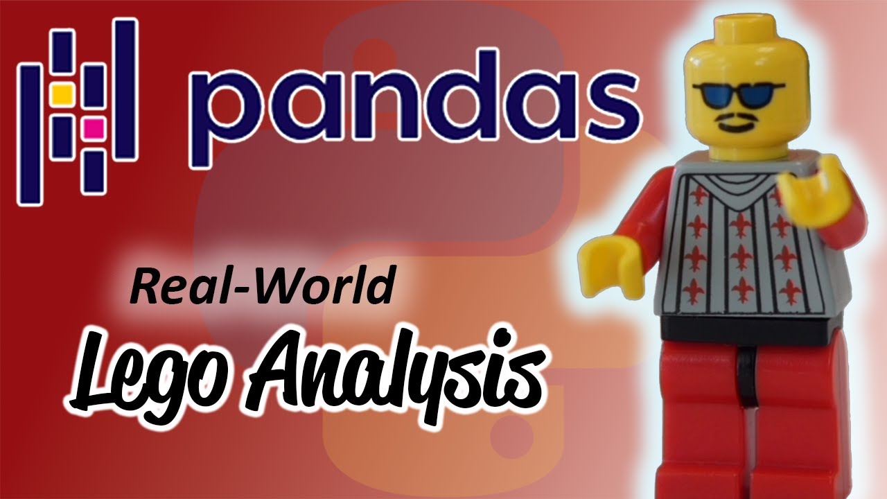 Solving real-world data analysis problems with Python Pandas! (Lego dataset analysis)