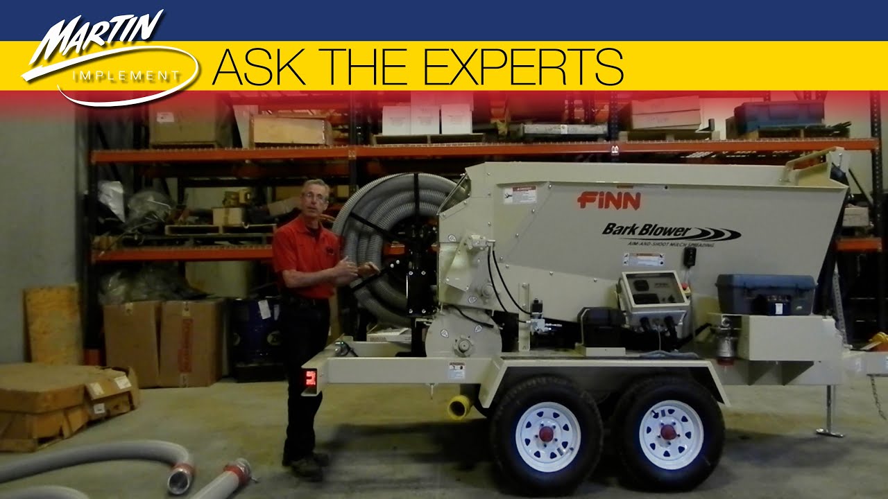 Ask the Experts: How To Operate a FINN BB302 Bark Blower