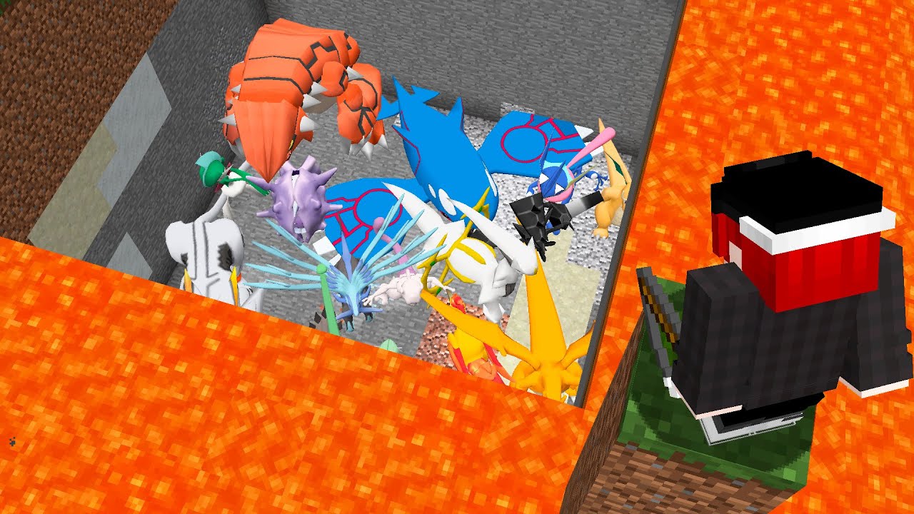 Fiz Uma Pescaria no Minecraft Pixelmon