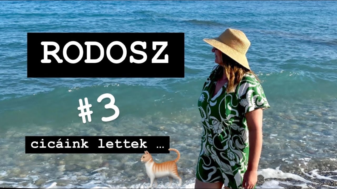 RODOSZ UTAZÁS VLOG🌴🌊 #3 #faliraki #falirakibeach #görögország #rodosz #theologos #theologosbeach