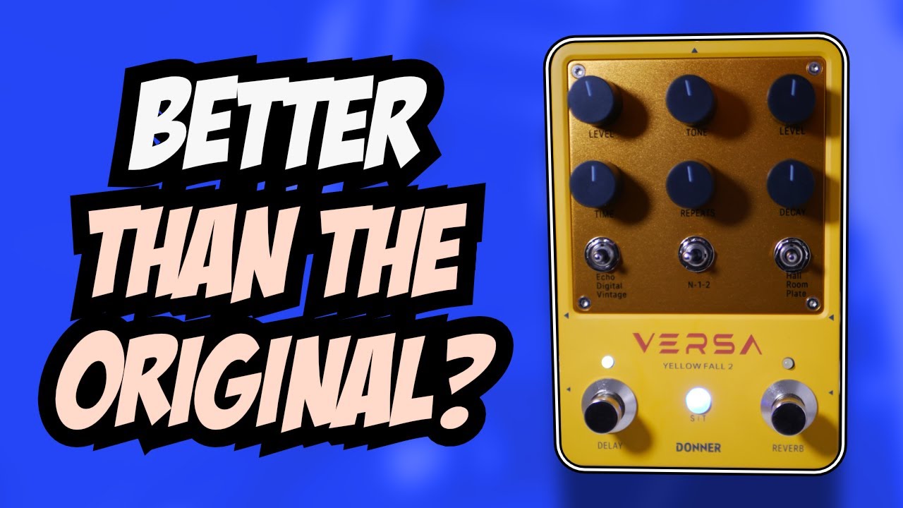 Want AMAZING Reverb and Delay on a Budget Try the Donner Yellow Fall 2