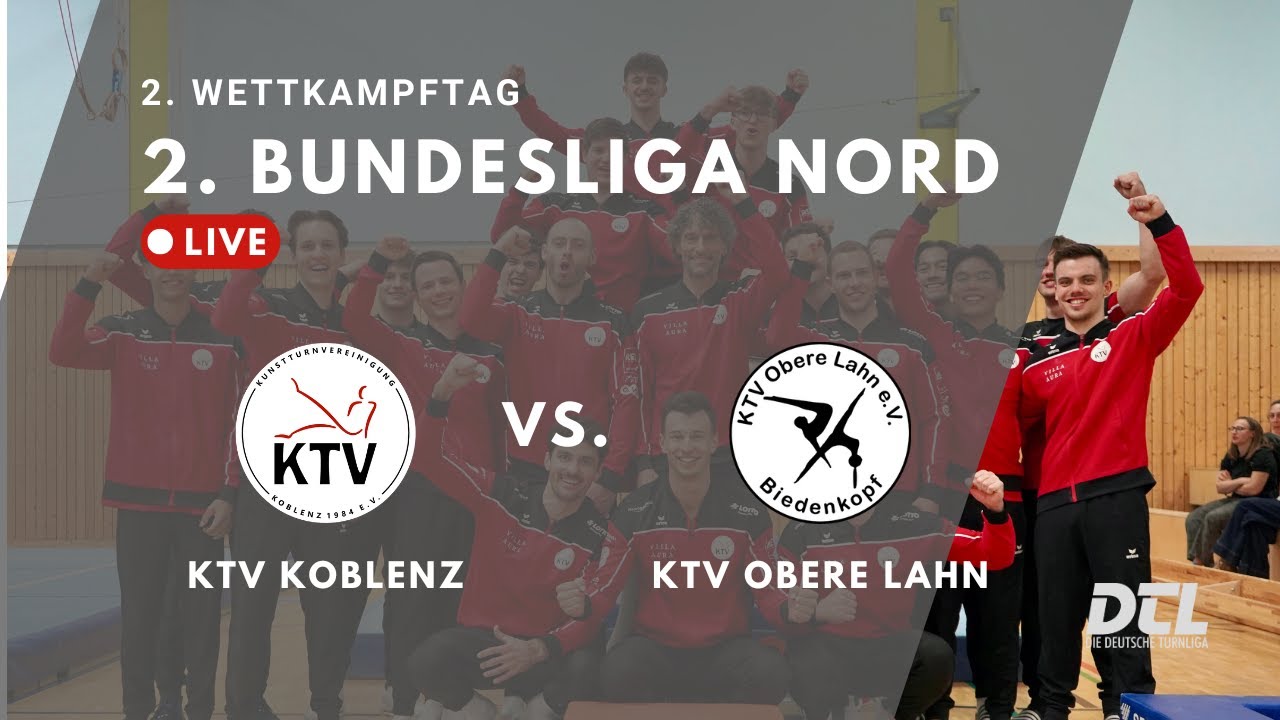 LIVE | 2. Bundesliga NORD: KTV Koblenz - KTV Obere Lahn